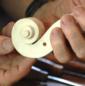 The making of a violin